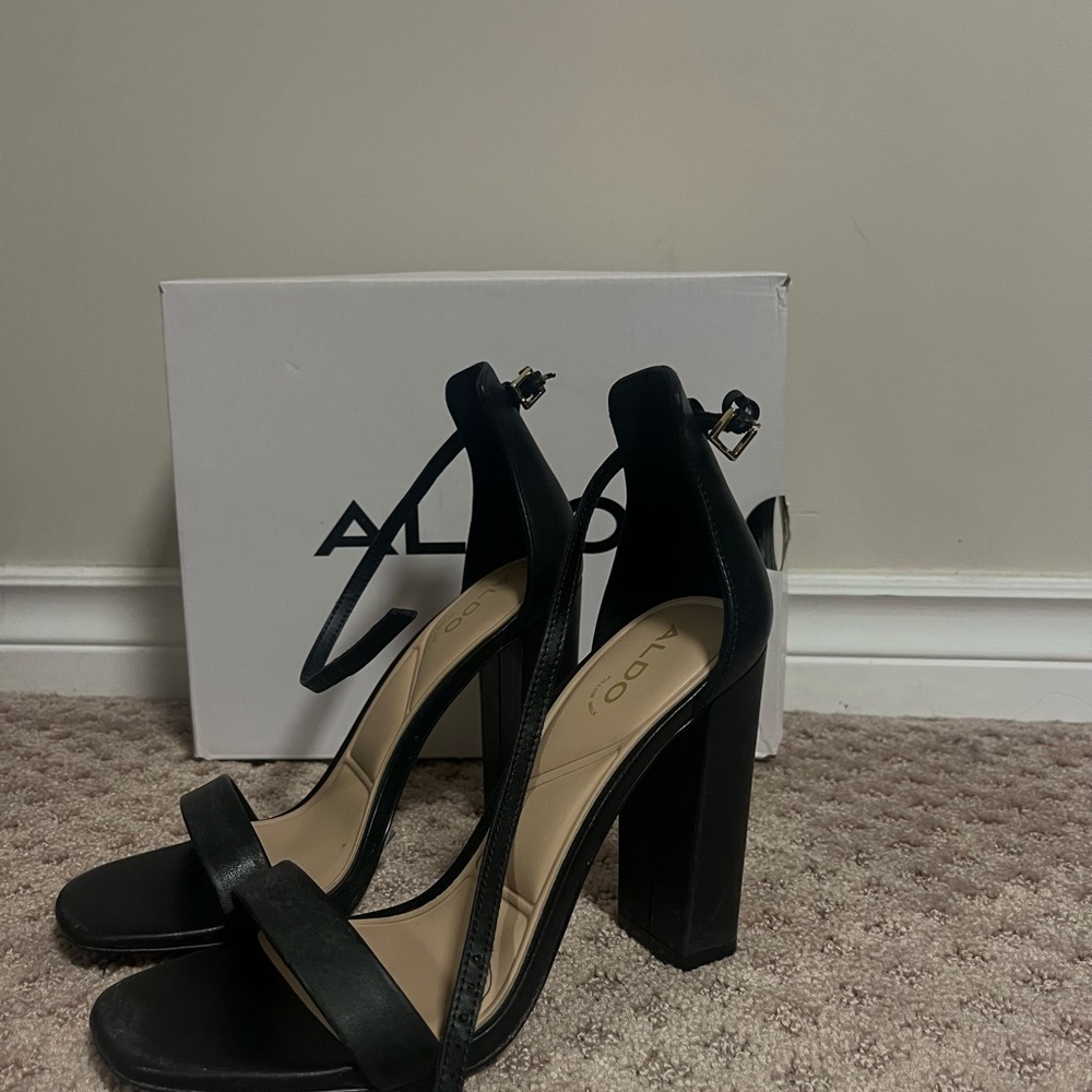 Aldo Elegant Black Heels